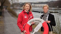 Annika Persson, Trygg-Hansa och Mikael Olausson, SLS.