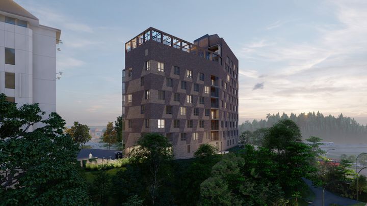 Visualisering av Tumba Port