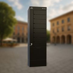 Laddskåp ACE i offentlig miljö