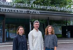 Karin Ervander, sjukhusövergripande AT-studierektor, Johan Tengroth, AT-läkarchef och Gunhild Olsson, sjukhusövergripande AT-studierektor.