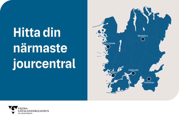 Som ett alternativ till att söka NU-sjukvårdens akutmottagning finns fem jourcentraler i sjukhusets område, som är öppna kvällstid och helger, när vårdcentralen har stängt.