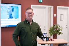 Jonas Blank, verksamhetschef för paramedicin i NU-sjukvården.