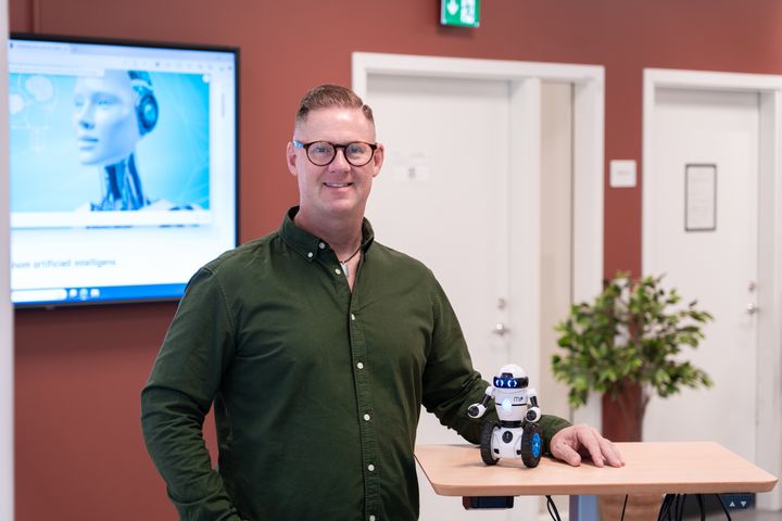 Jonas Blank, verksamhetschef för paramedicin i NU-sjukvården.