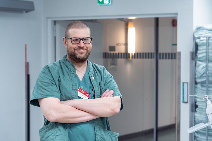 Mattias Prytz, överläkare kirurgi och docent