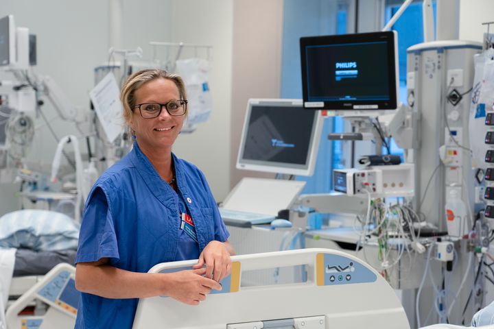 Jenny Gustafsson, intensivvårdsläkare.