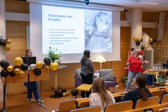 NU-sjukvårdens neonatalavdelning berättade om neonatal hemsjukvård.