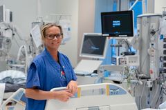 Jenny Gustafsson, intensivvårdsläkare.