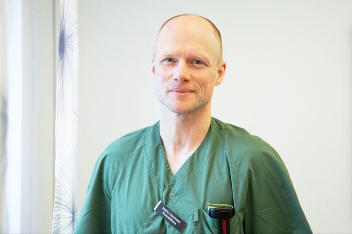Martin Henricson, ny verksamhetschef för verksamhetsområde anestesi, operation och intensivvård på SÄS