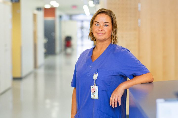 Karolina Andersson, verksamhetschef kvinna och barn