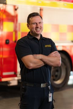 Andreas Leandersson, förbundsordförande, Södra Älvsborgs Räddningstjänstförbund