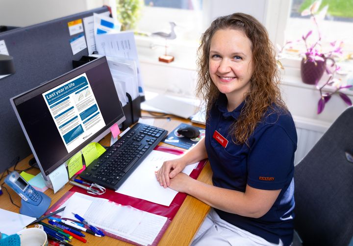 Diana Sladkeviciene, överläkare och specialist i Geriatrik och Palliativ medicin.