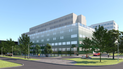 Ny byggnad på Östra sjukhuset