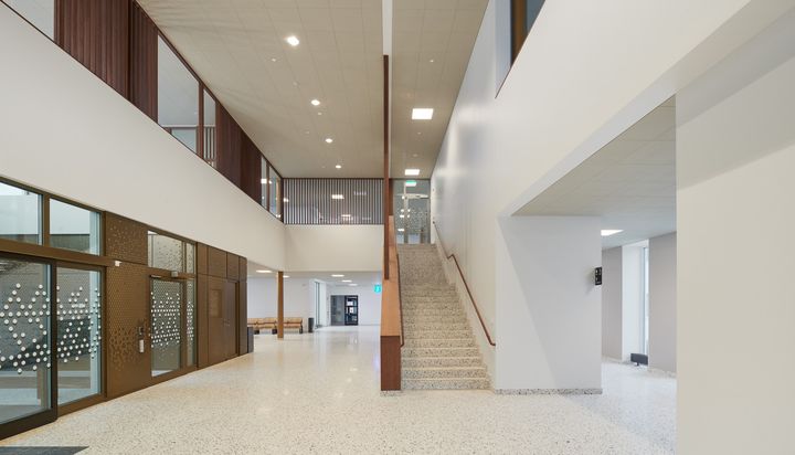 Interiör vårdbyggnad psykiatri i Skövde