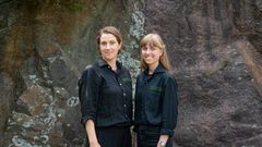 Åsa Krüger och Stina Weststrand, programledare och botanister.