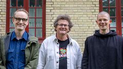 Från vänster: Andreas Johnson Hay, Billy Lätt och Wim Schreurs.
