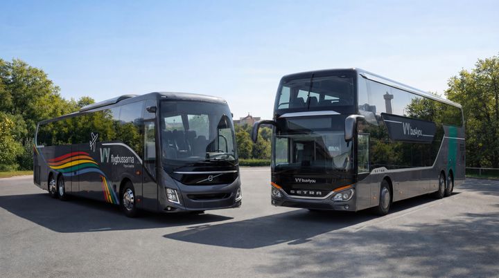 Vy investerar i 37 nya bussar till Vy flygbussarna och Vy bus4you