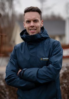 Joakim Sjöblom, grundare och vd för SWEBAL