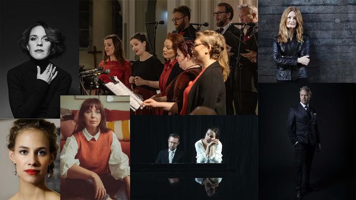 Ett axplock av de musiker som framträder på Ersta kulturscen under hösten