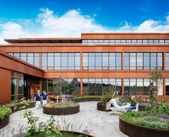 Terrassen på Ersta sjukhus palliativa vårdavdelning