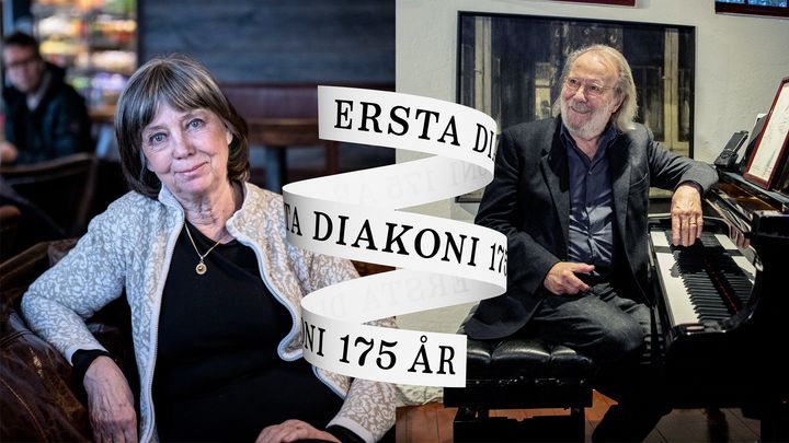 Ylva Eggehorn och Benny Andersson