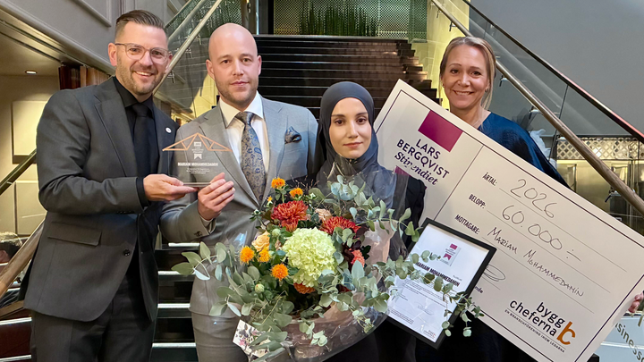 Mariam Mohammedamin tog fram boken för att ge det stöd till unga kvinnor inom byggbranschen som hon själv saknade i början av sin karriär.