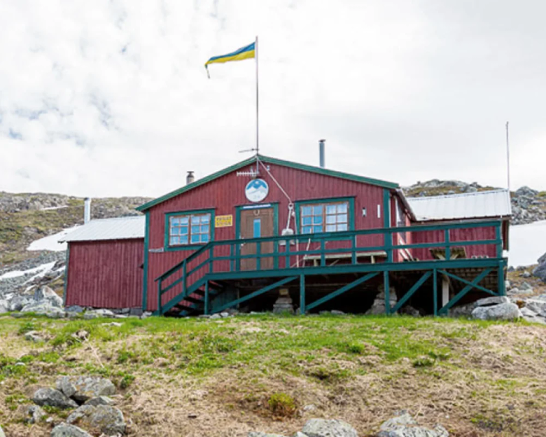 Svenska fjälklubbens klubbstuga vid Katterjaure