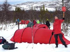 Bild från en av klubbens vinterutbildningar