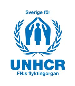 Logotyp: Sverige för UNHCR