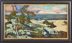 HELMER OSSLUND. Indalsälven - höststämning i Norrland