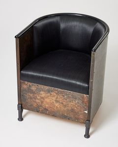 MATS THESELIUS. "Järn/Tagel", fåtölj, Källemo, 2020