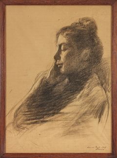 Porträtt av kvinna av Hanna Pauli