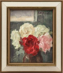 Stilleben med utsikt av Lotte Laserstein