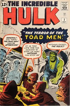 "The Incredible Hulk" nr 2, 1962