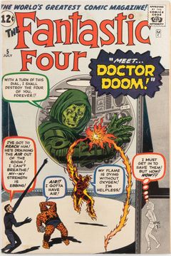 "Fantastic Four" nr 5, 1962