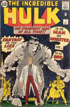 "The Incredible Hulk" nr 1, 1962