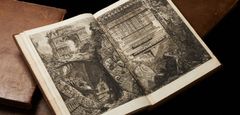 PIRANESI, LE ANTICHITÀ ROMANE. Rome 1756, 4 volumes, provenance Gösta Stenman