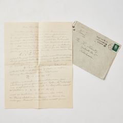 ALBERT EINSTEIN, AUTOGRAPH LETTER SIGNED TO HERMAN MÜNTZ IN THE LATE 1920'S.