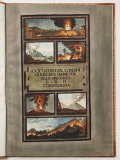 Hamilton's spectacular and very rare plate work on Vesuvius, Naples 1776–79.