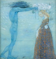 JOHN BAUER. ”Sjökungens drottning”.
