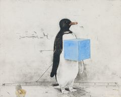 PG THELANDER. "Arabisk pingvin"