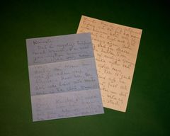 GRETA GARBO: COLLECTION OF 10 HANDWRITTEN LETTERS IN SWEDISH