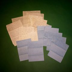 GRETA GARBO: COLLECTION OF 10 HANDWRITTEN LETTERS IN SWEDISH