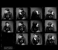 Original contact sheet by Mark Seliger