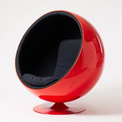 EERO AARNIO. “Thunderball“ armchair, Finland, 1963.