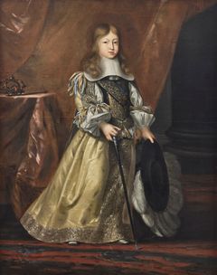 DAVID KLÖCKER EHRENSTRAHL (SWEDEN, 1628–1698). Portrait of King Karl XI (1655–1697) as a child, at the age of seven.