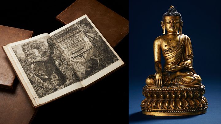 TWO HIGHLY ANTICIPATED DECEMBER AUCTIONS. The Rare Books, Maps & Manuscripts Sale will be held on 8 December and features a curated selection of exceptional books and manuscripts from the early Middle Ages to the present day. On 11 December, it is time for The Asian Fine Art Sale, a live auction presenting high-quality objects including imperial porcelain, bronzes, furniture, textiles, Buddhas, lacquer and enamel works, as well as jade pieces.