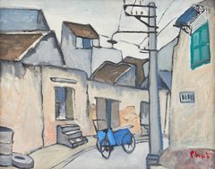 Bui Xuan Phai (Vietnam 1920-1988), oil on canvas.