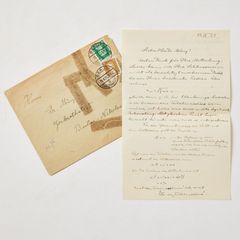 ALBERT EINSTEIN, AUTOGRAPH LETTER SIGNED TO HERMAN MÜNTZ IN 1927.
