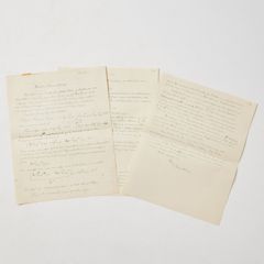 ALBERT EINSTEIN, AUTOGRAPH LETTER SIGNED TO HERMAN MÜNTZ, with equations related to his work, probably 1928-29.
