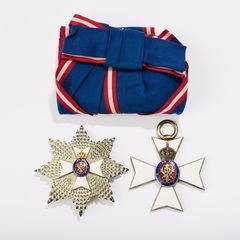 LOUIS PALANDER'S KNIGHT GRAND CROSS OF THE ROYAL VICTORIAN ORDER.